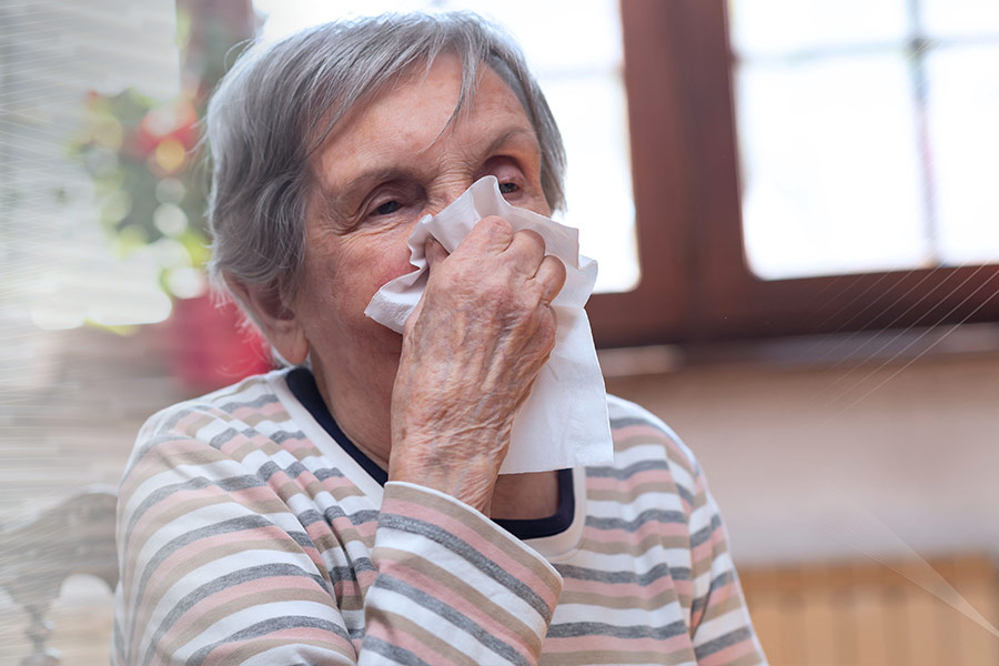 ОРВИ и грипп у пожилых людей